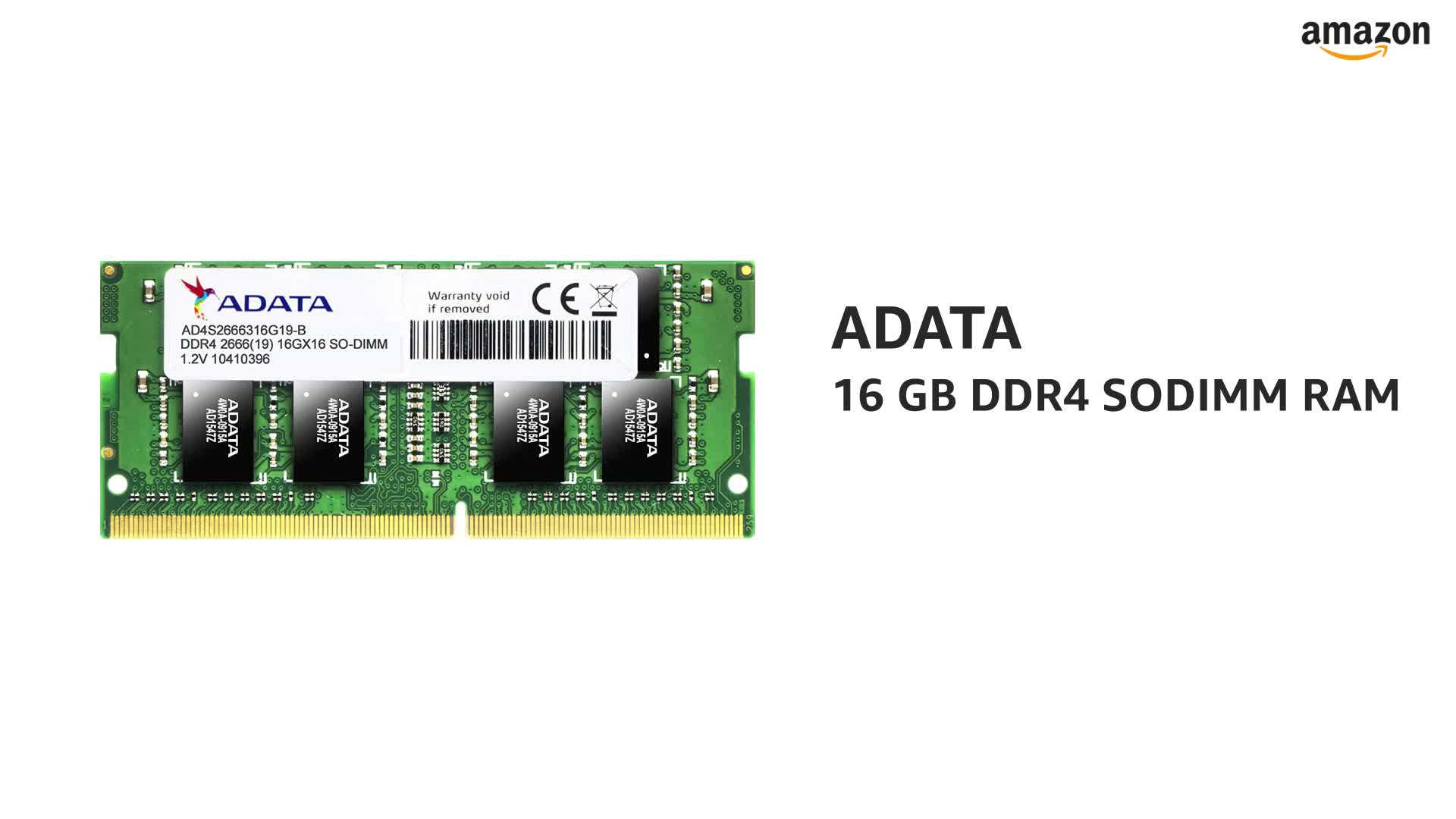 Amazon.in: Buy ADATA Premier AD4S2666316G19-R 16GB DDR4 2666MHz